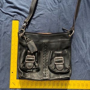 Tignanello Bags - Tignanello Brown Pebble Leather Crossbody Bag Tignanello Bags - Tignanello Brown Pebble Leather Crossbody Bag